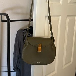 Olive green DeMellier crossbody